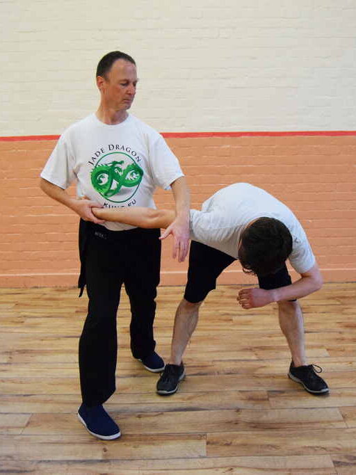 Paul Chapman kung fu training